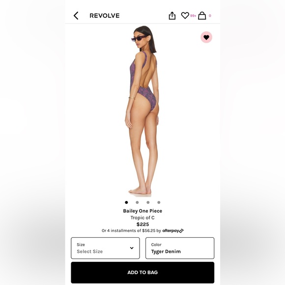 Tropic of C Bailey One Piece - Size Small - Picture 2 of 7